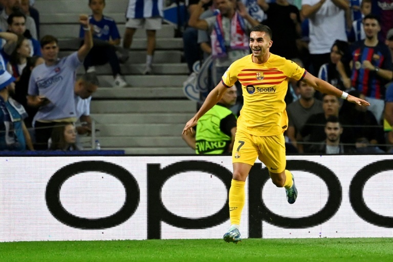 Ferran, con el Barça