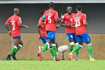 Musa Barrow igualó, de penalti, el que poco antes convirtió Koné. AFP