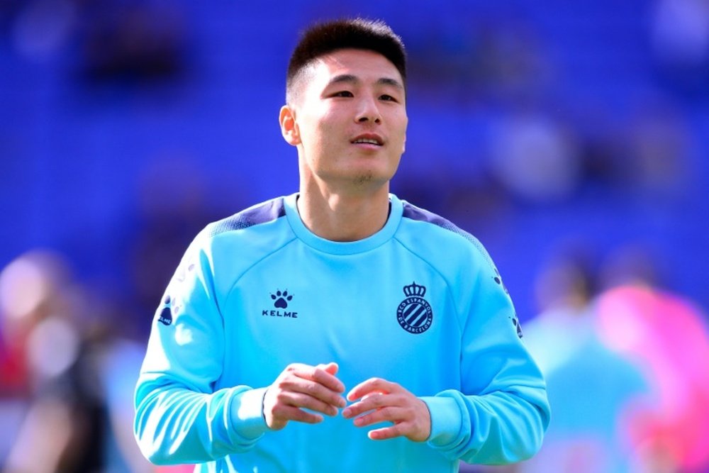 Wu Lei veut continuer à l'Espanyol. afp