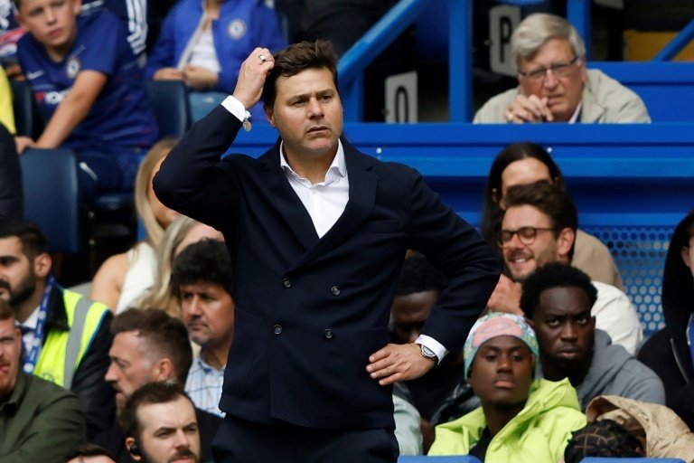 Pochettino will have eight absentees for the game against Blackburn. AFP