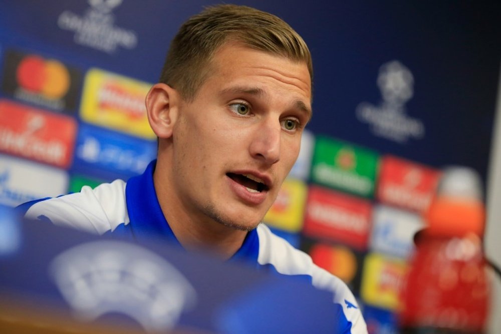 Albrighton spoke after a tough few weeks at Leicester. AFP