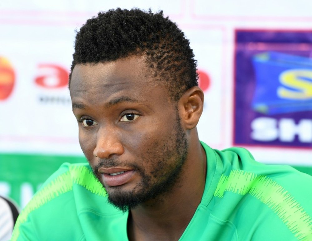 Jon Obi Mikel had a nightmare situation. AFP