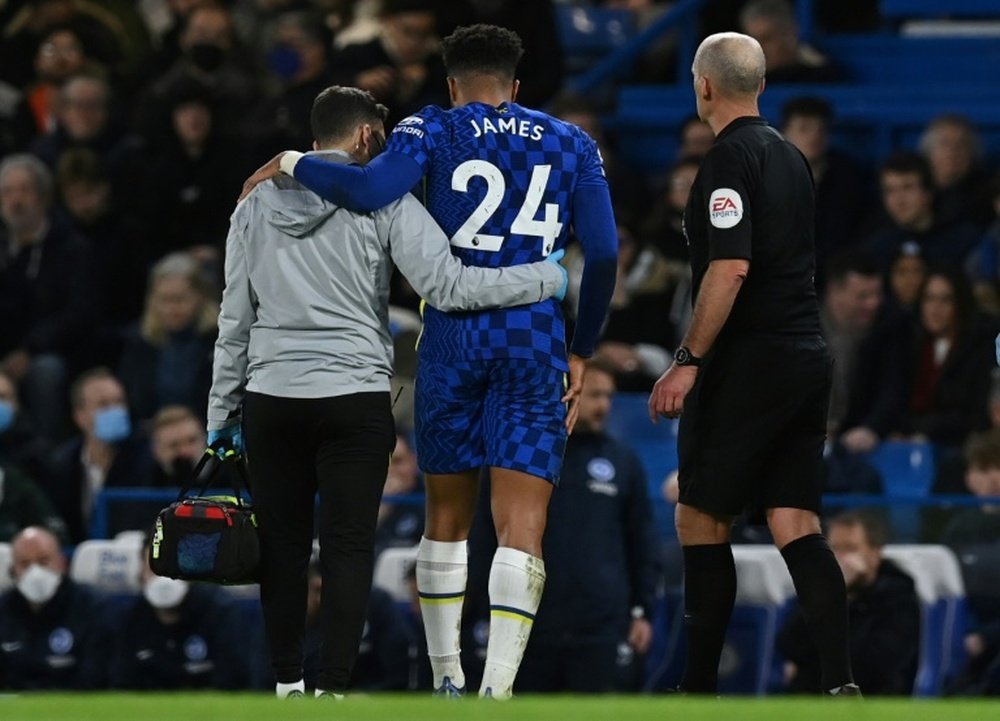 Pochettino won't want to risk the Chelsea defender. AFP