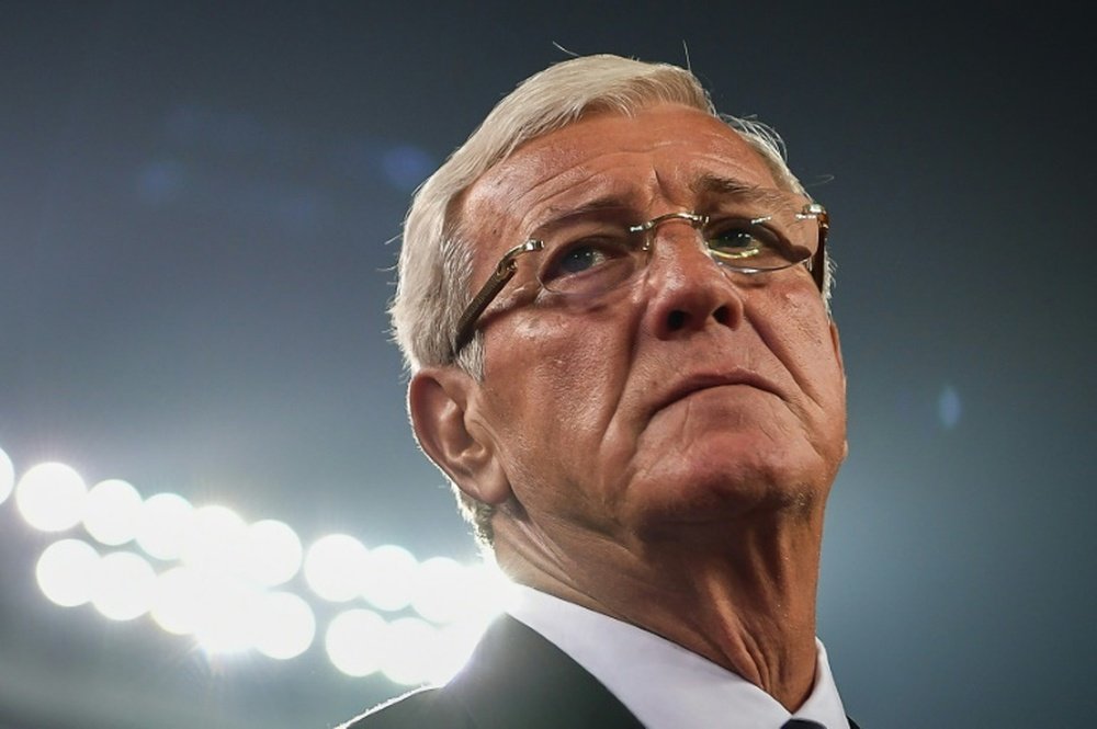 China's coach Marcello Lippi under more pressure. AFP