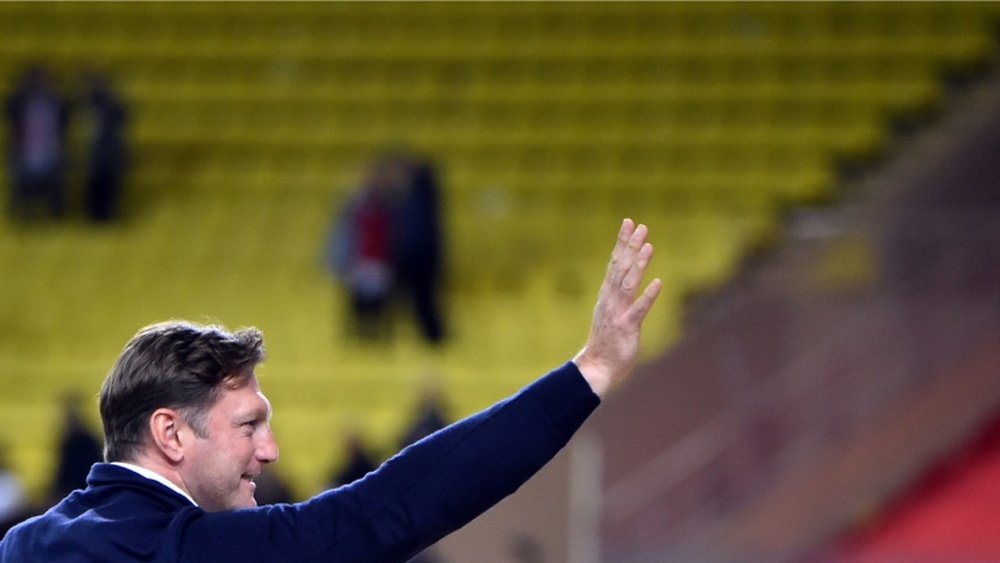 Hasenhuttl could leave the managerial position at the 'Saints'. AFP