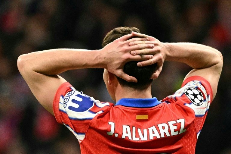 La decisión supuso la eliminación del Atlético de Champions. AFP