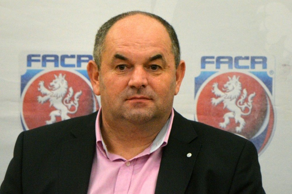 Czech Football Association President Miroslav Pelta