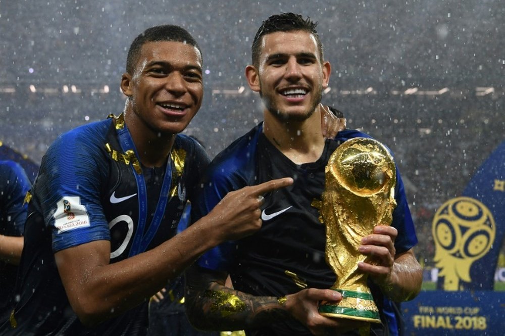 Lucas Hernandez is on his way to play for PSG. AFP