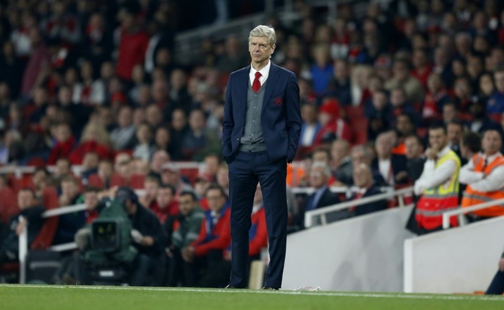 Wenger will rotate his squad for the midweek trip to Belarus. AFP
