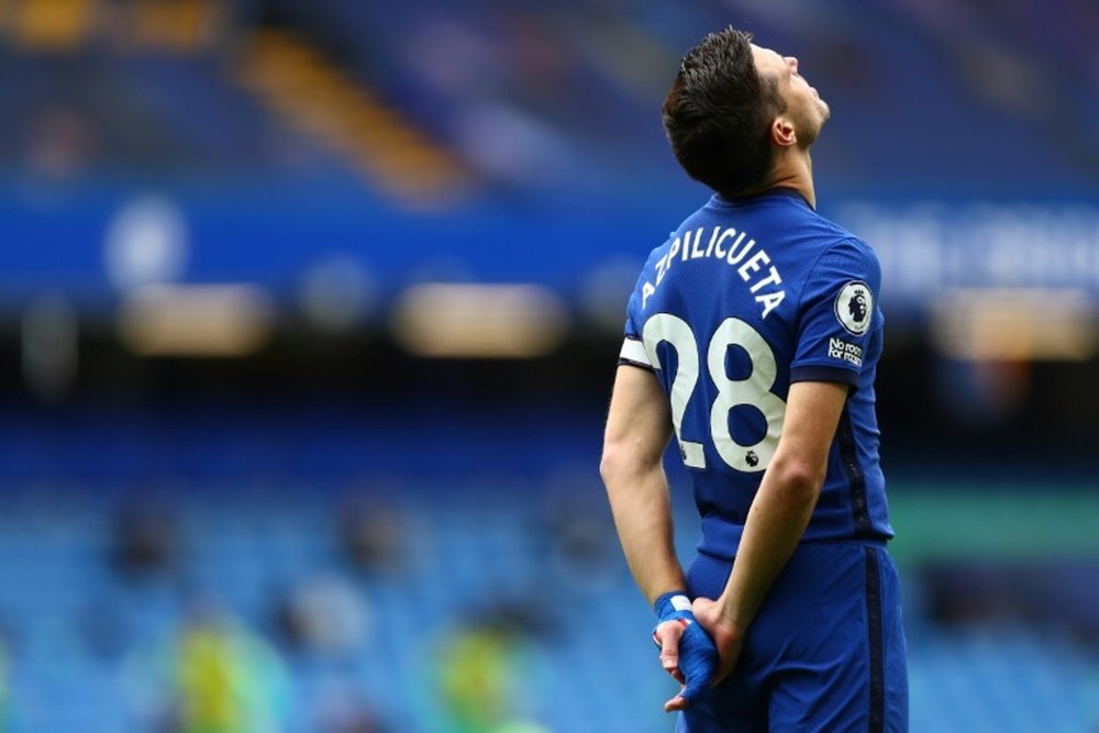 Azpilicueta, de subestimado a lenda em Londres. AFP