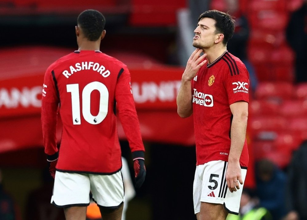 Manchester United chute à domicile contre Fulham. AFP