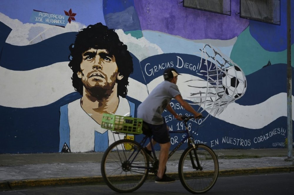 Fernando D'Amico habló sobre Maradona. AFP