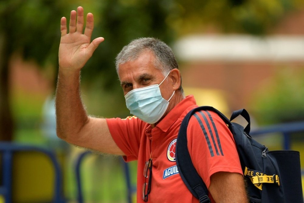 Queiroz quitte son poste de sélectionneur de la Colombie. AFP