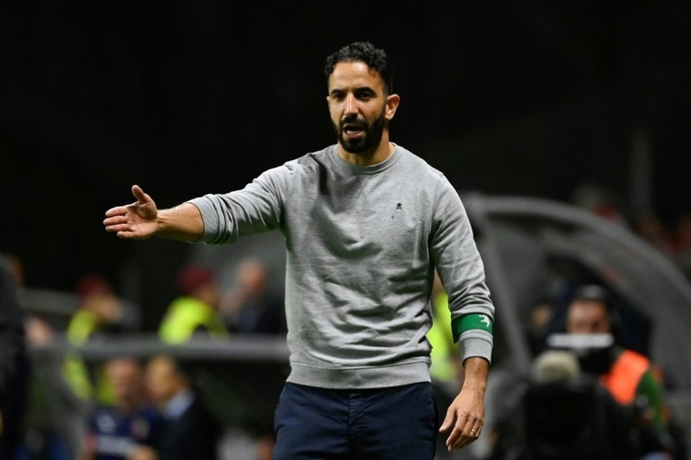 Ruben Amorim's first game in charge at Man United will be against Ipswich. AFP