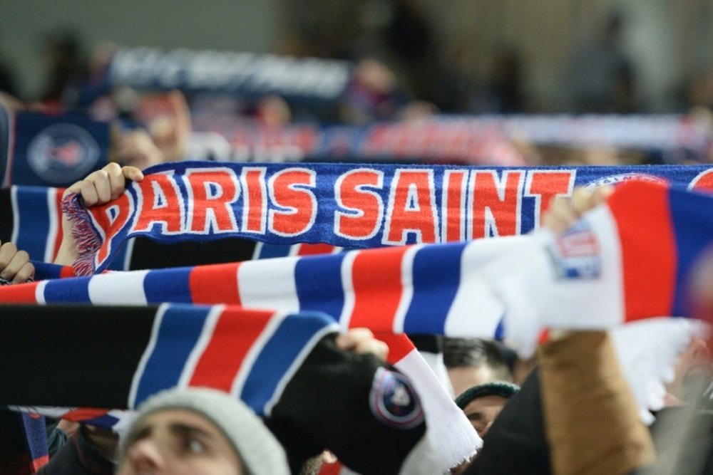 Paris Saint-Germains fans