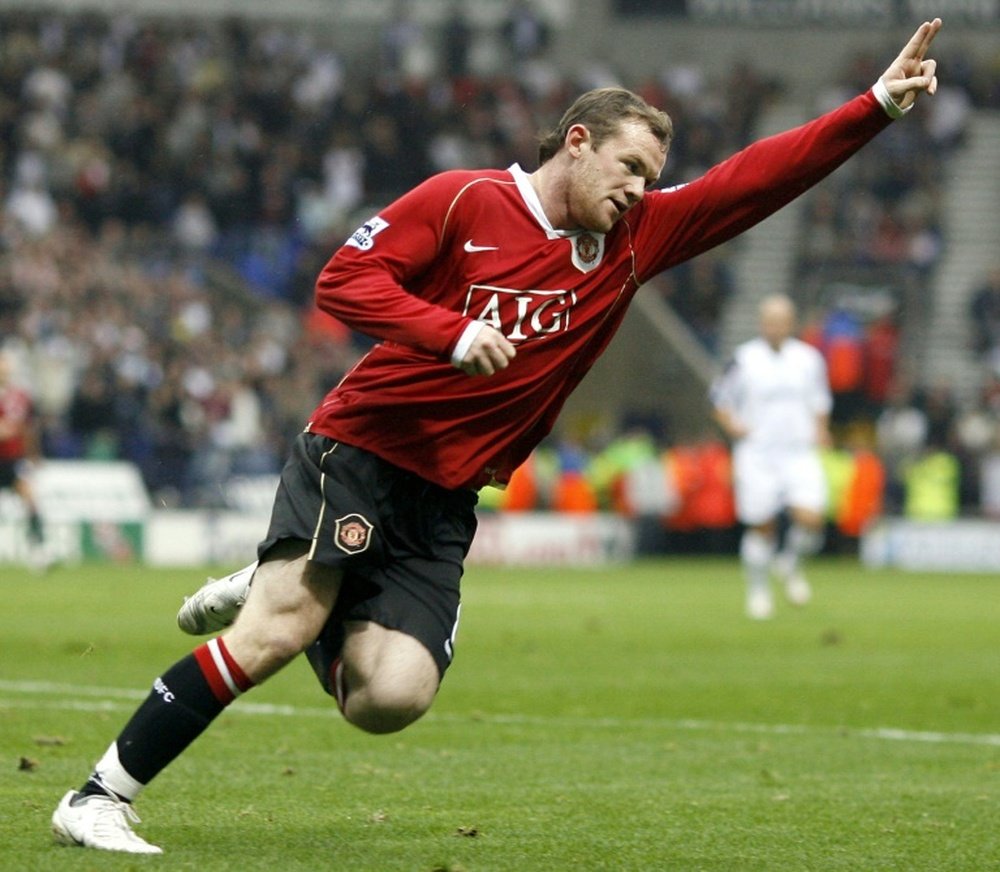 Rooney estuvo un total de 13 temporadas en el United. AFP