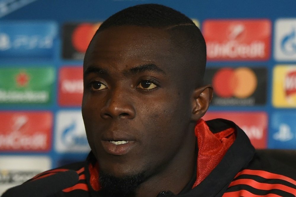 Bailly hasn't played in United's last three games. AFP