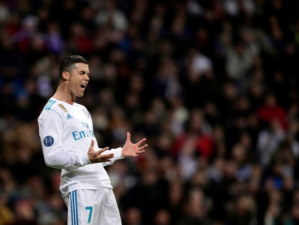Ronaldo tiene tres goles de ventaja con respecto a sus seguidores. AFP