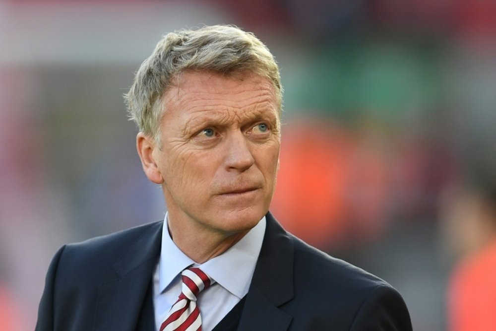 David Moyes took charge at Sunderland in July. AFP