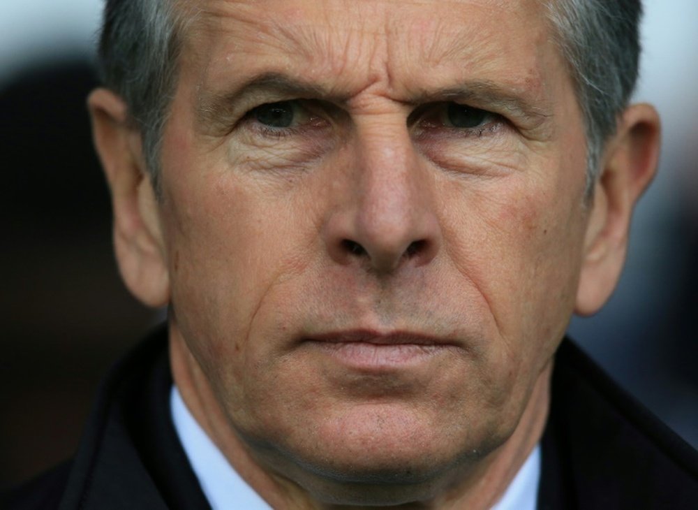 Claude Puel has come under pressure at Leicester City. AFP