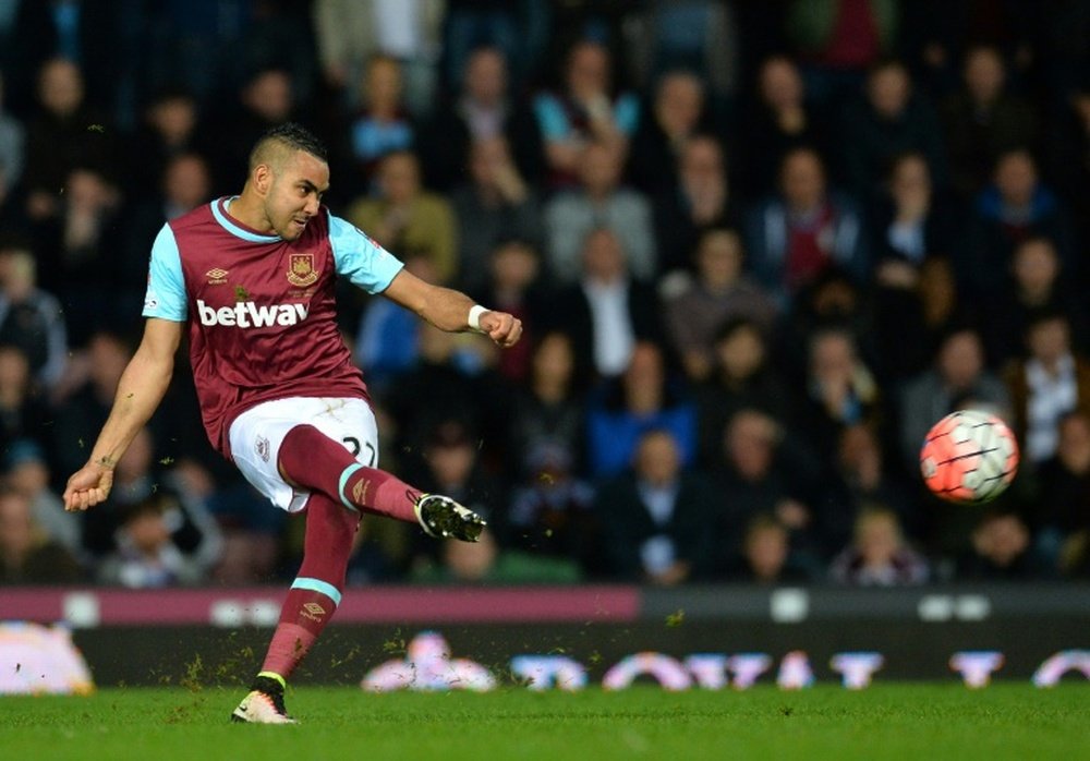 Payet is hoping to leave West Ham in the January transfer window. AFP