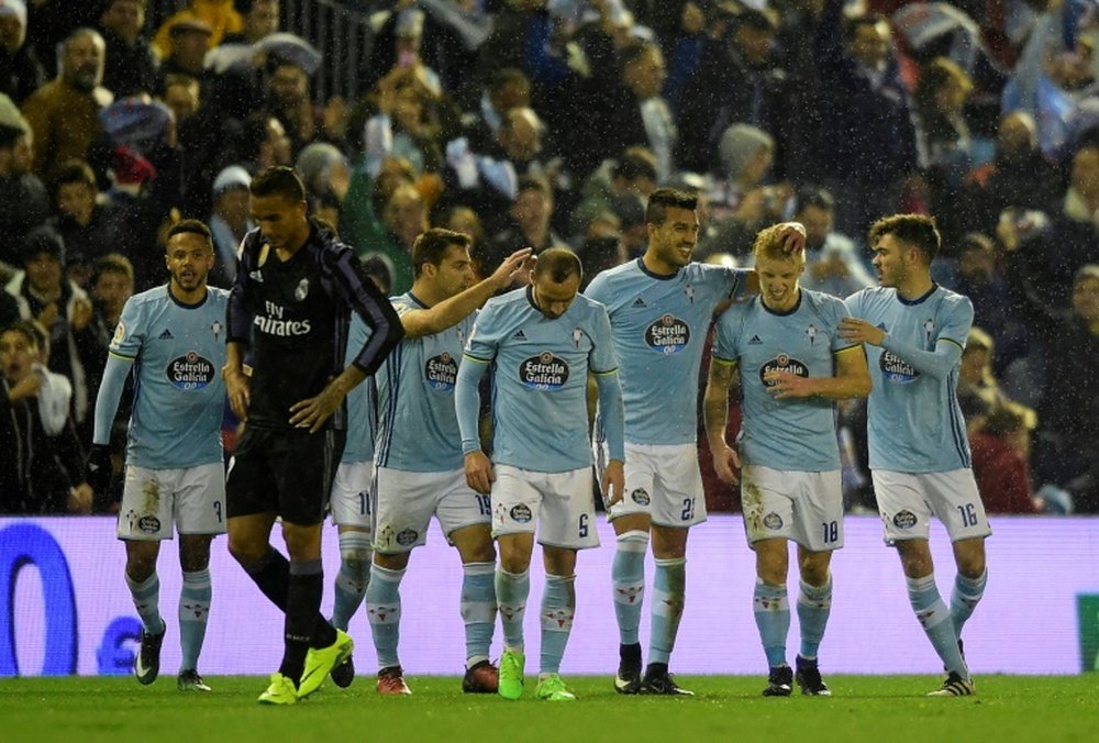 Celta already knocked Real Madrid out of the Copa del Rey. AFP