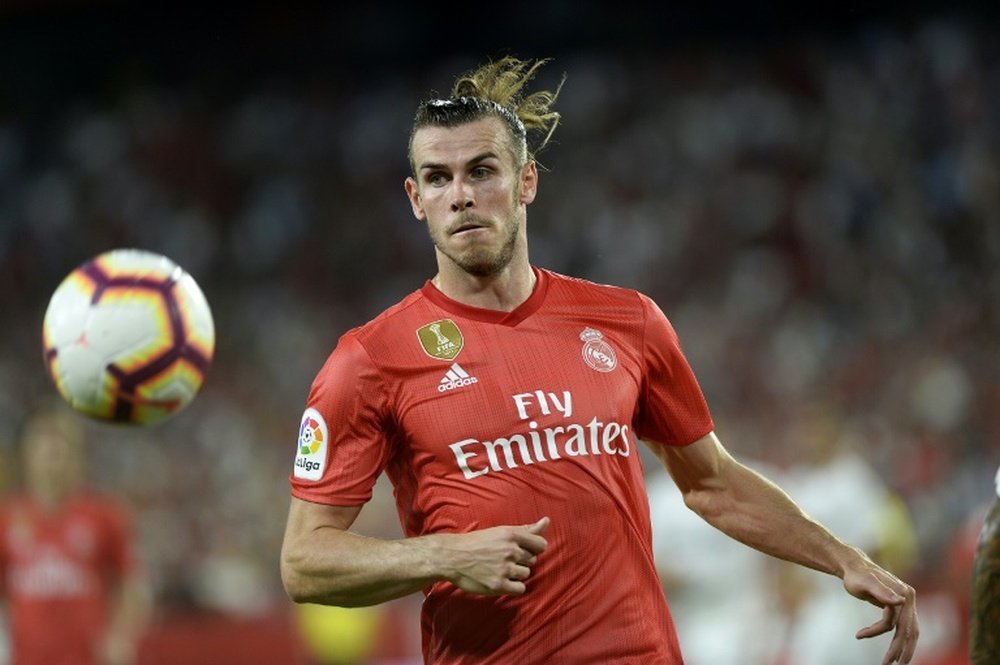 Gareth Bale will not play against Ireland. AFP