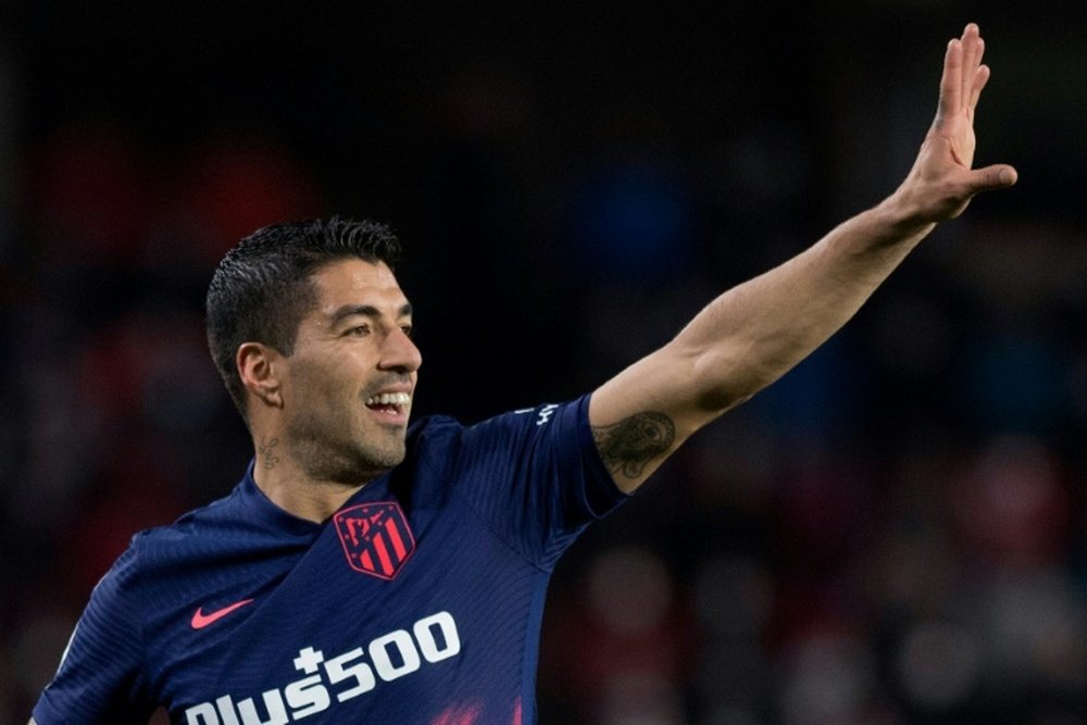 Suárez est sur les tablettes d'Aston Villa. AFP
