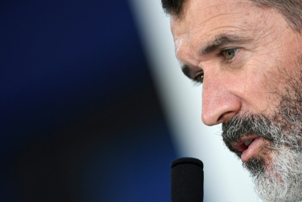 Roy Keane atizó con dureza al Liverpool. AFP