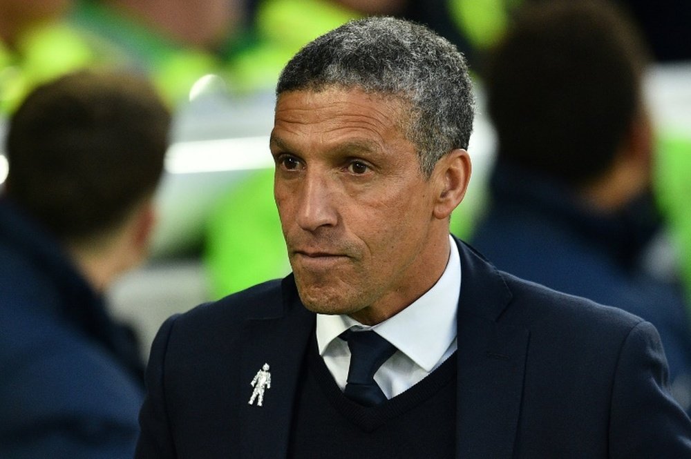 Chris Hughton has been impressed with his side's resilience.  AFP
