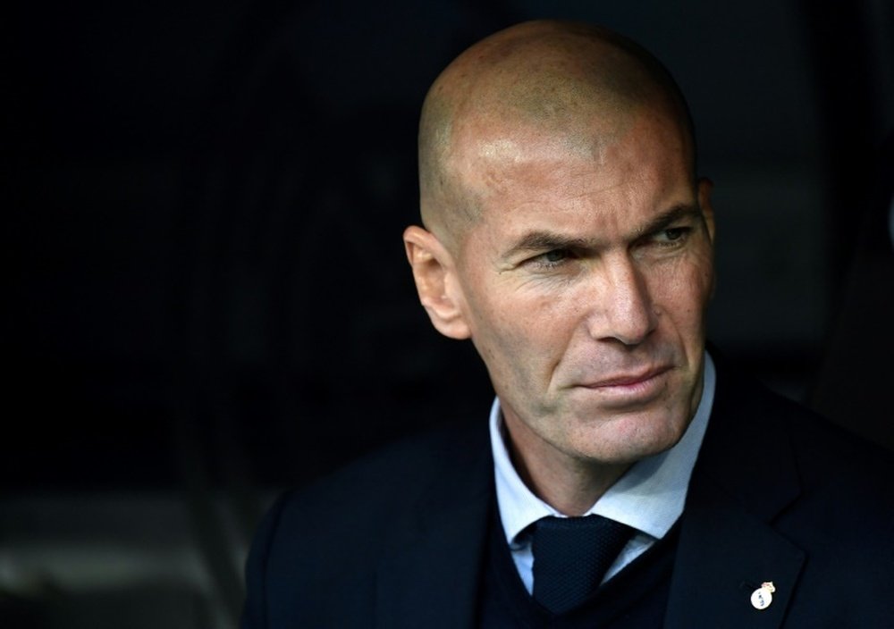 Zidane destacó la buena recuperación de Hazard. AFP