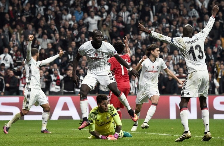 Champions League » News » Aboubakar double helps Besiktas down Napoli