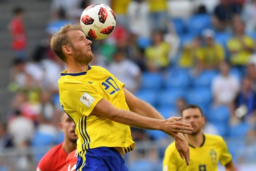 El Mundial rejuveneció al eterno sueco que tomó el relevo de Ibra. AFP