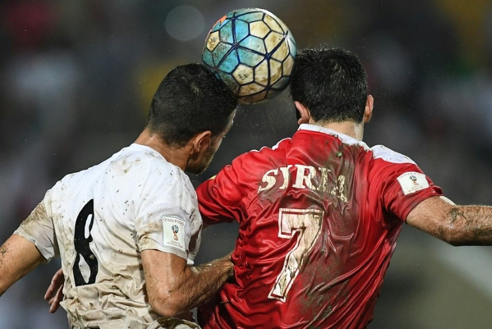 Iran and Syria fought out a 0-0 draw in World Cup qualifying in Malaysia on November 15, 2016. AFP