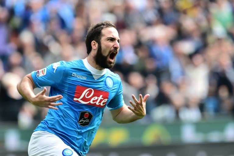 A four-match ban imposed on Napolis Gonzalo Higuain was reduced to three on appeal