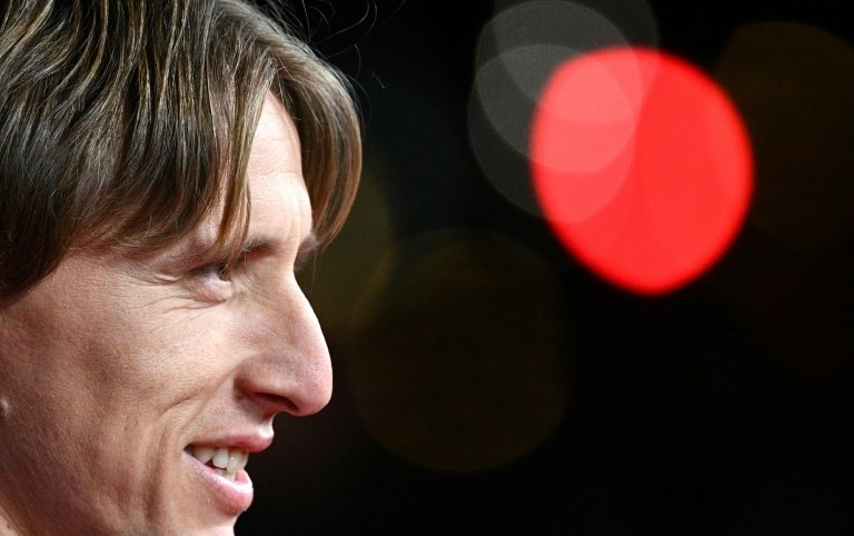 Modric, a colgar las botas en el Bernabéu. AFP