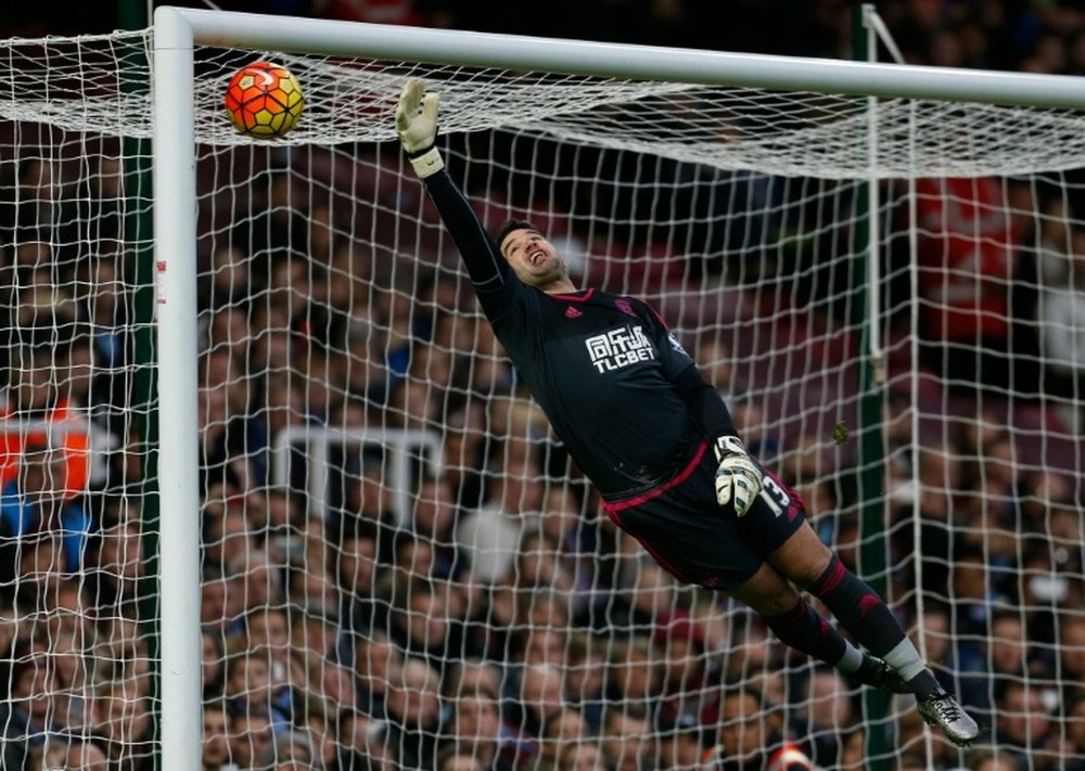 Myhill has spent the past eight seasons at The Hawthorns. AFP