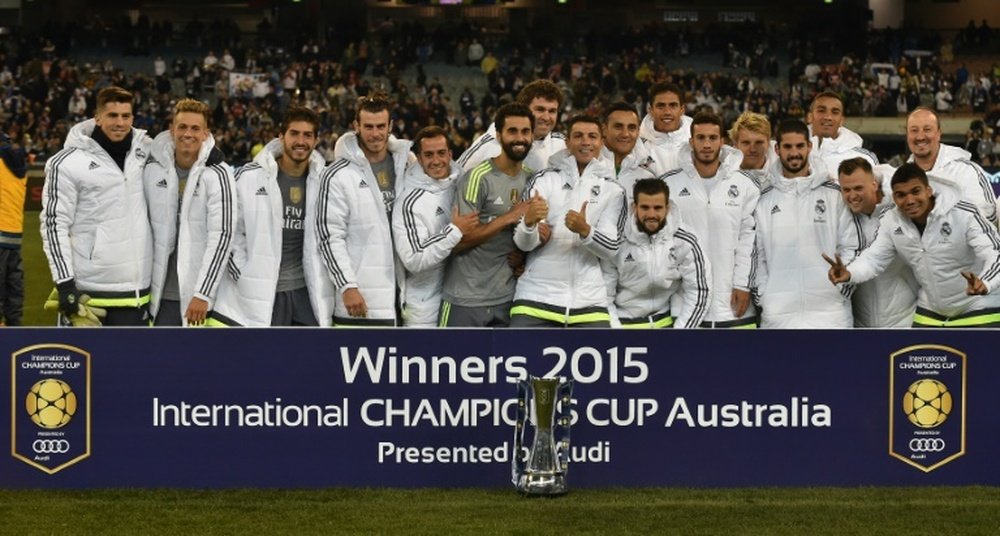 El Real Madrid ganó la pasada edición de la International Champions Cup. InternationalChampionsCup