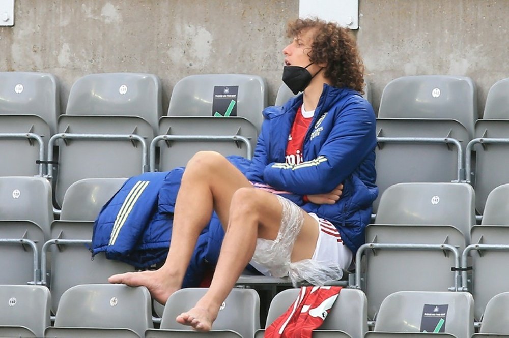 David Luiz podría llegar a la Ligue 1. AFP/Archivo