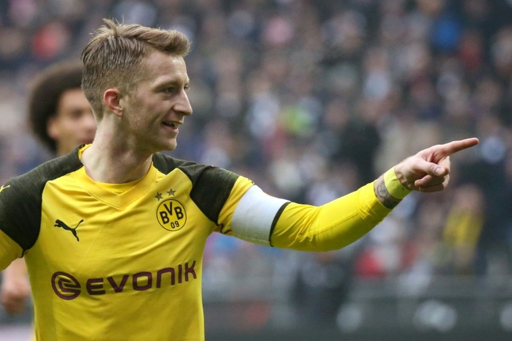 Reus got himself on the score sheet for Dortmund. AFP