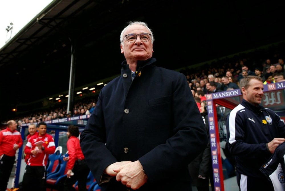 Ranieri no podrá ver el Tottenham y no sabrá el resultado hasta mucho después de acabar el partido.