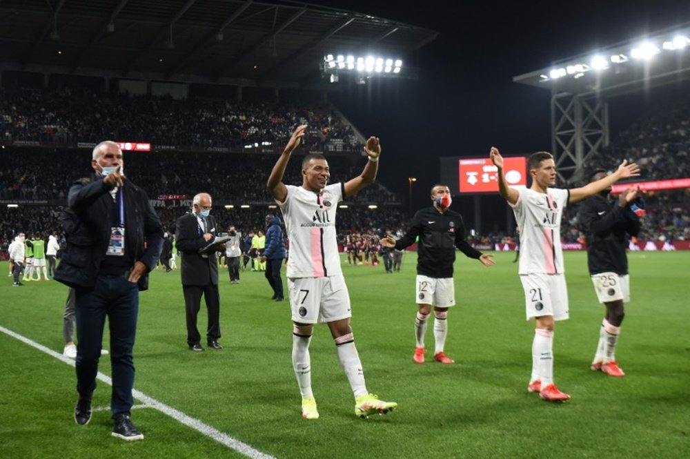 L'entraîneur de Metz tacle Mbappé. AFP