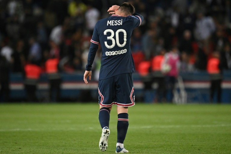 Messi deixará o PSG ao final da temporada. AFP