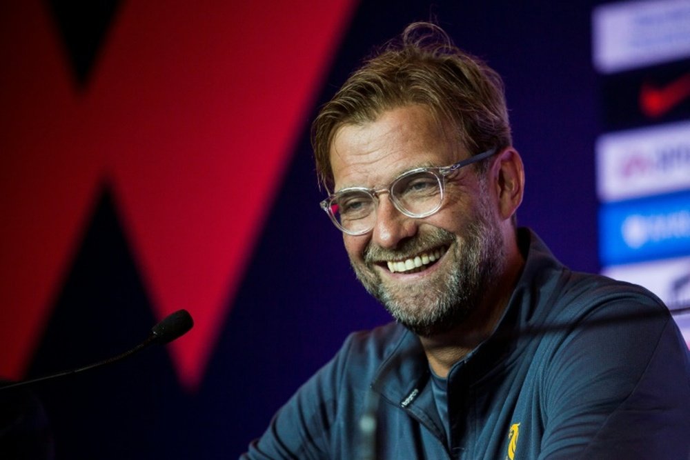 Klopp is delighted to get the new season underway. AFP
