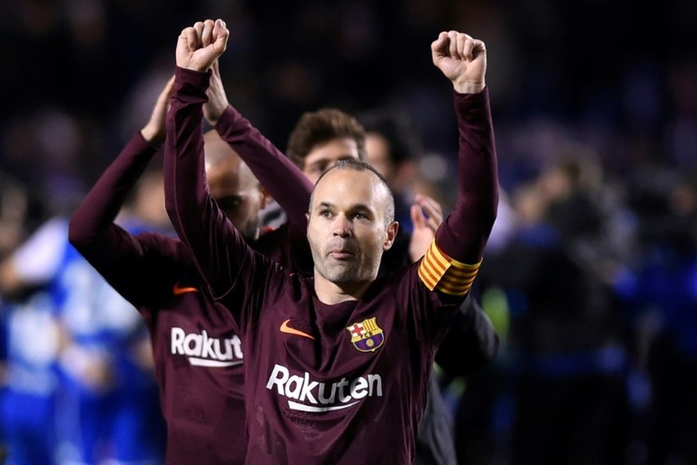 Iniesta sera présent. AFP