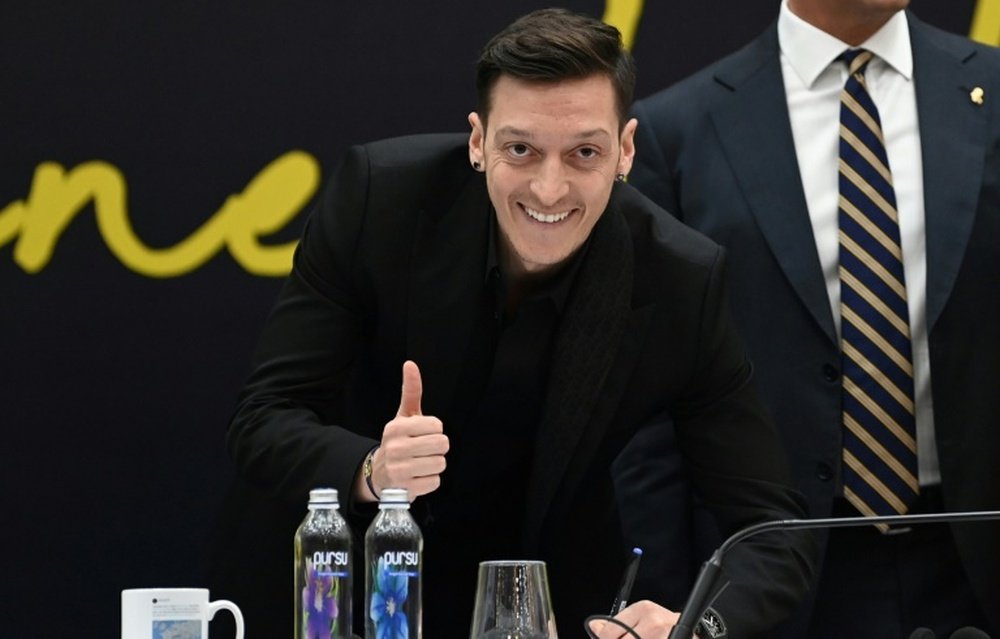 Ozil's contract at the Turkish club runs until 2024. AFP