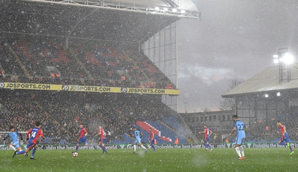 Crystal Palace have endured a terrible start to the season, losing four matches without scoring. AFP