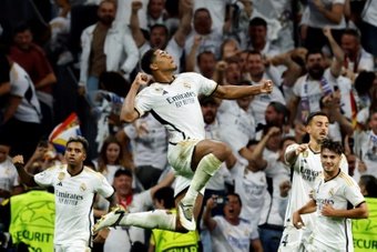 O Real Madrid garantiu a vitória no minuto 94 com um gol de Jude Bellingham, aliado à sorte, conquistando assim a primeira vitória do time na Liga dos Campeões e a derrota do Union Berlin.