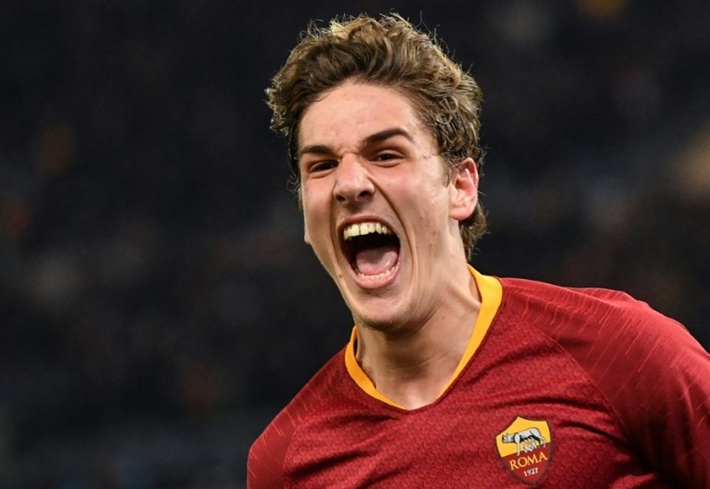 Zaniolo, el 'nuevo Francesco Totti'. AFP
