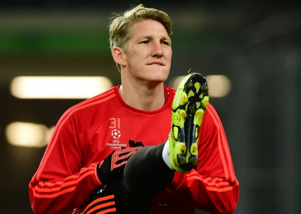 Will Schweinsteiger swap the club?. AFP